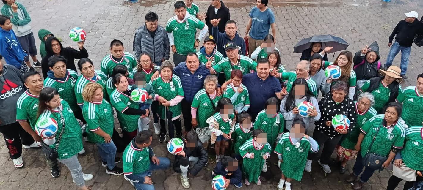PAN Tlaxcala lleva la fiebre mundialista a Totolac